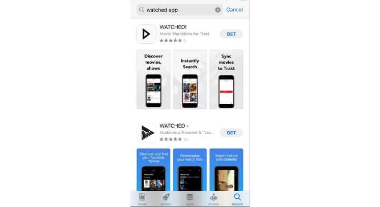 watched app for ios
